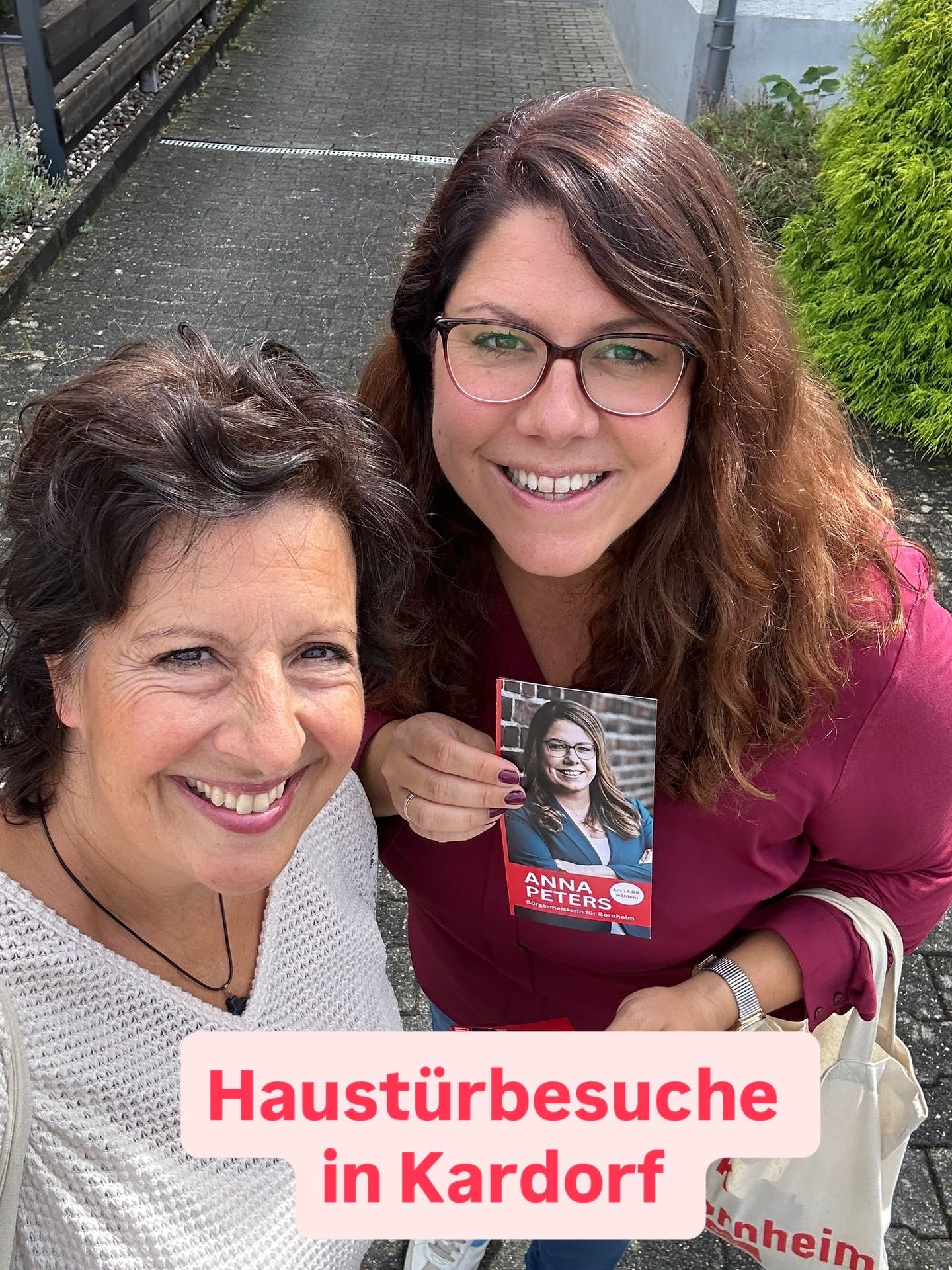 Haustürbesuche in Kardorf und Hersel