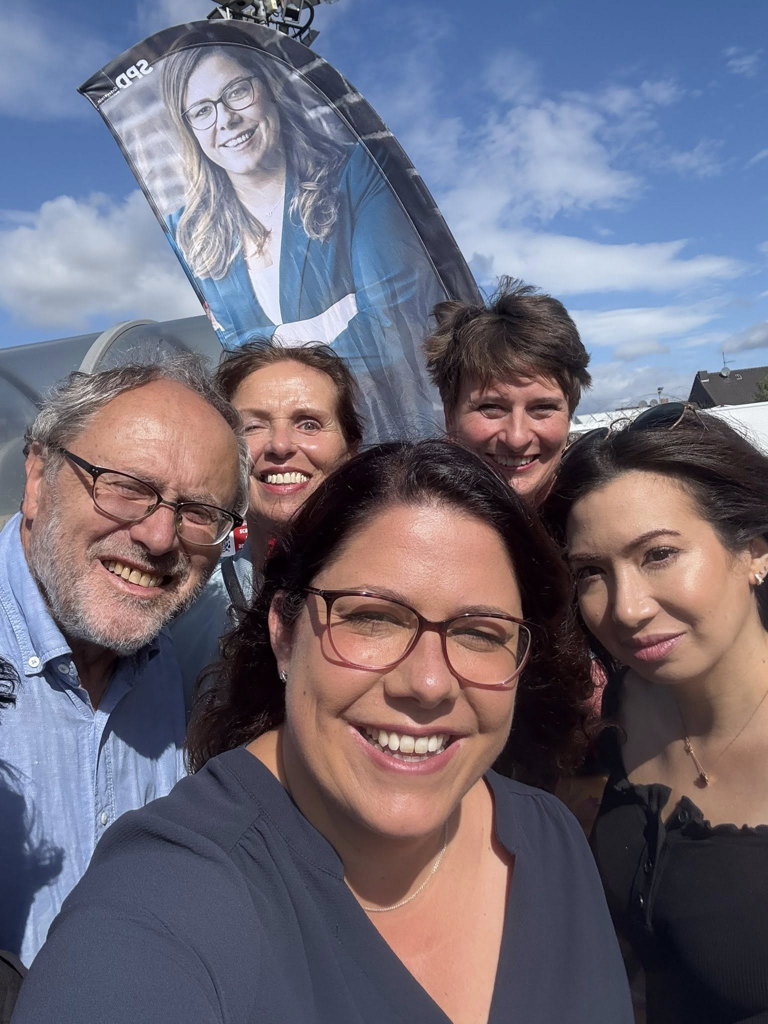 Infostand, LSV-Jubiläum und Drink doch ene met