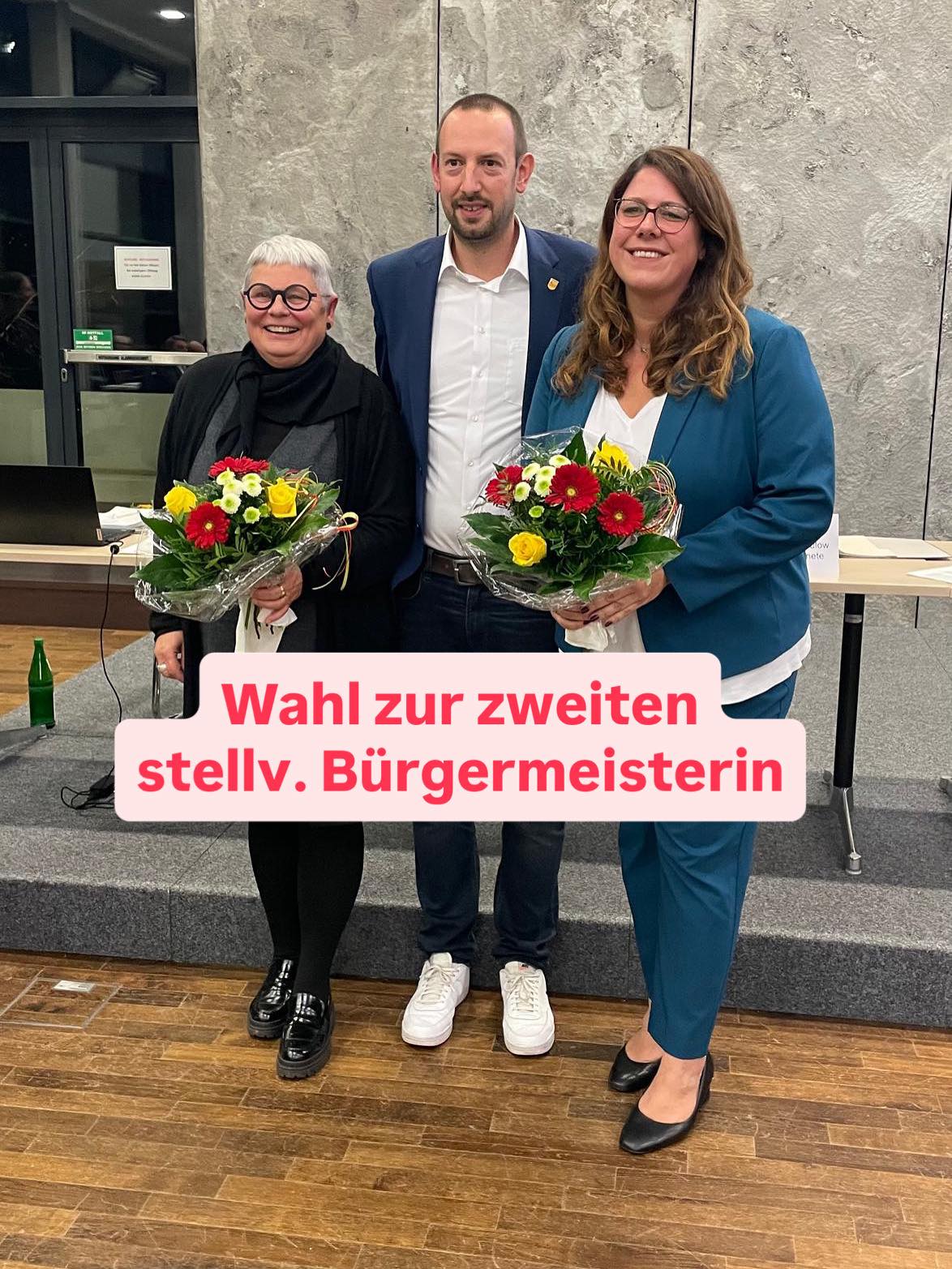 Wahl zur stellvertretenden Bürgermeisterin